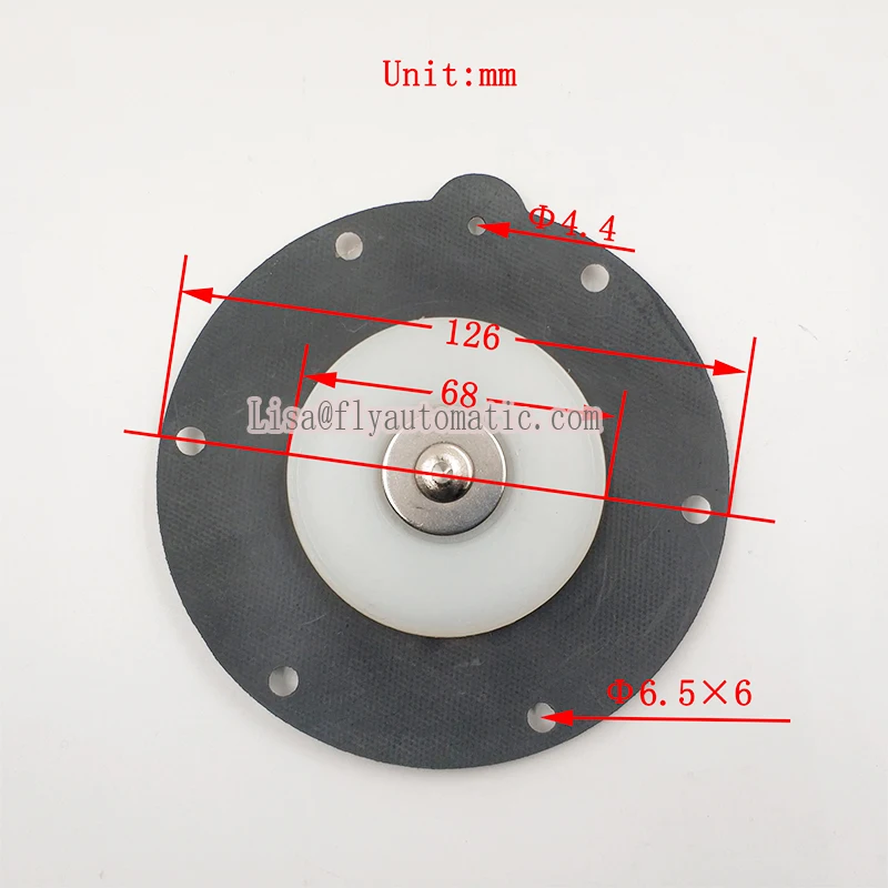GOYEN K4502 M2162 Kit di riparazione membrana per valvola a impulsi CA45T/CA45FS/CA45DD/RCA45T