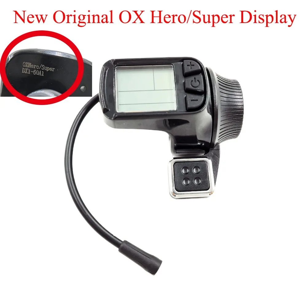 

Original LCD Display for INOKIM OX Hero/Super Electric Scooter 60V Throttle Dashboard Accelerator Spare Parts Accessories