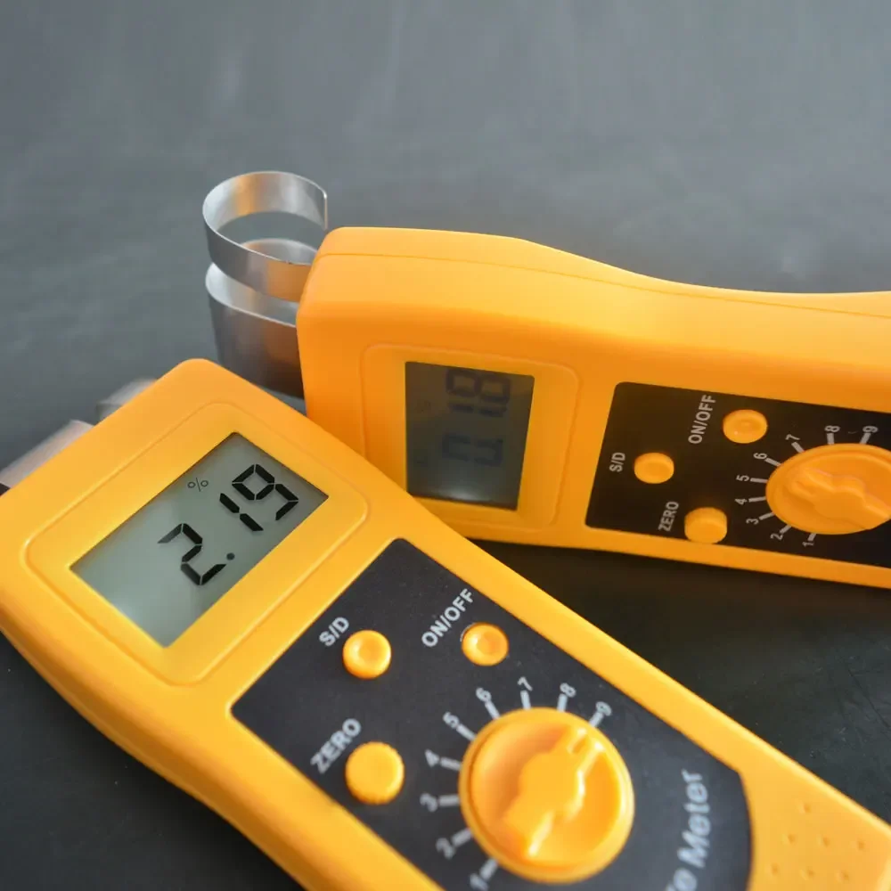 DM200T NEW Portable Digital Textile Moisture Meter Tester Humidity:5%-90%RH Resolusion:0.1 or 0.01