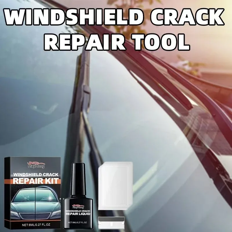 

A Useful Tool for Repairing Cracks in Windshields. The Tools Used in Windshields Can Clearly Show The Intact Side of The Glass