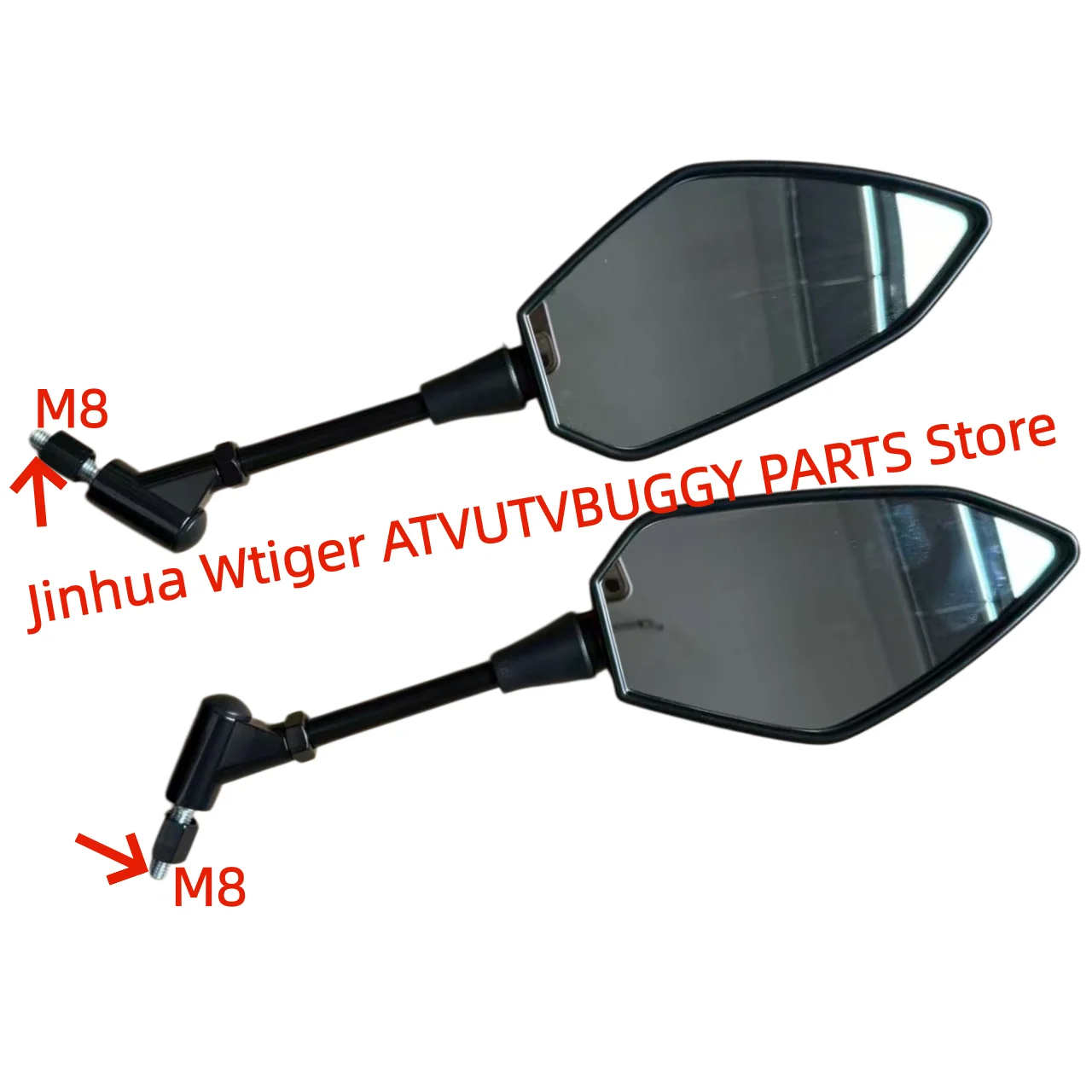 1Set ORIGINAL Rear View Mirror 9AY0-200200 & 9AY0-200300 for CF CFORCE NEW 450 520 600 800 1000 ATV Model