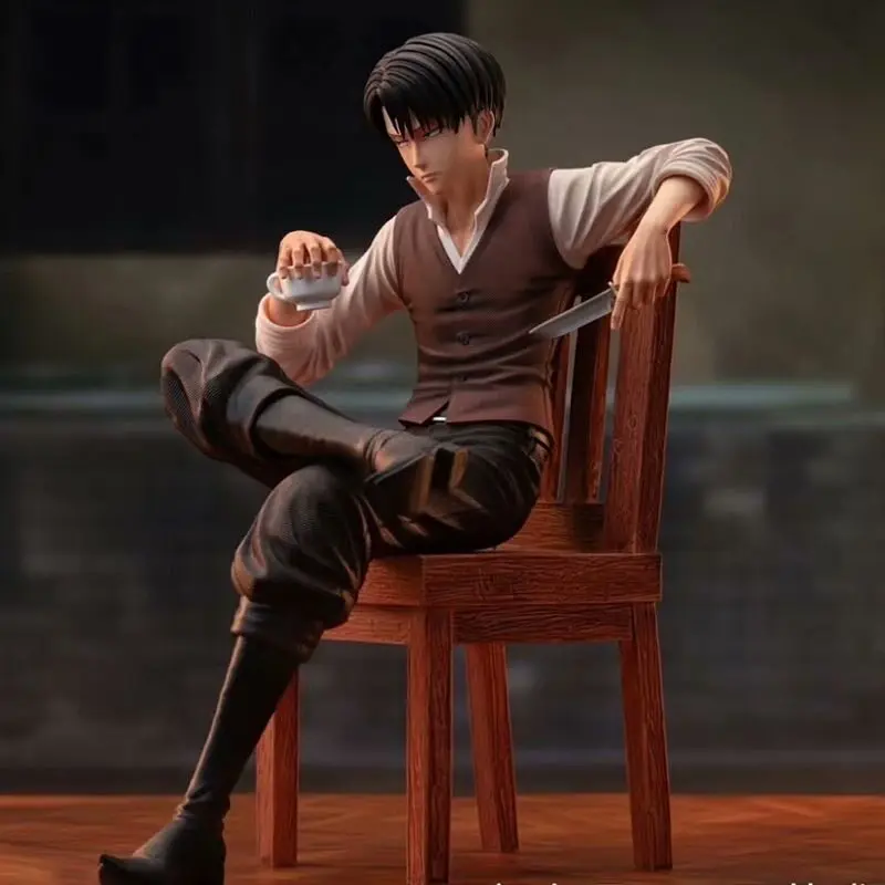 Image of Attack on Titan Ackerman Action-Anime-Figur, Sammlerstatue, Maßstabsgetreues Figurenmodell, Dynamische Pose, Ausstellungsstück, Weihnachtsgeschenk