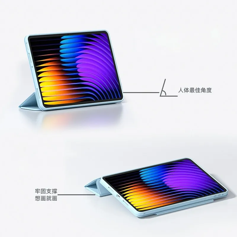 Y-Fold Stand Case for Honor Pad 10 X10 Pro 11.5 inch 2025 Shockproof Stand Smart Leather Tablet cover 6