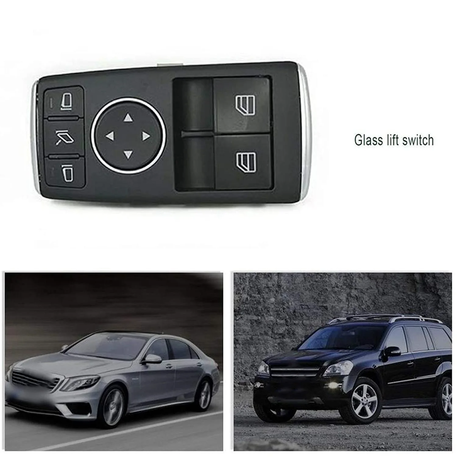 Car Power Window Mirror Switch for Mercedes-Benz C CLASS C204 2011-2015 1729056900