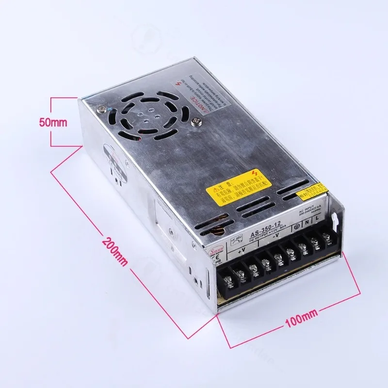 Universal Generator Power Module DC Output 12V 30A Generator Set Battery Charger Replacement Power Supply Unit