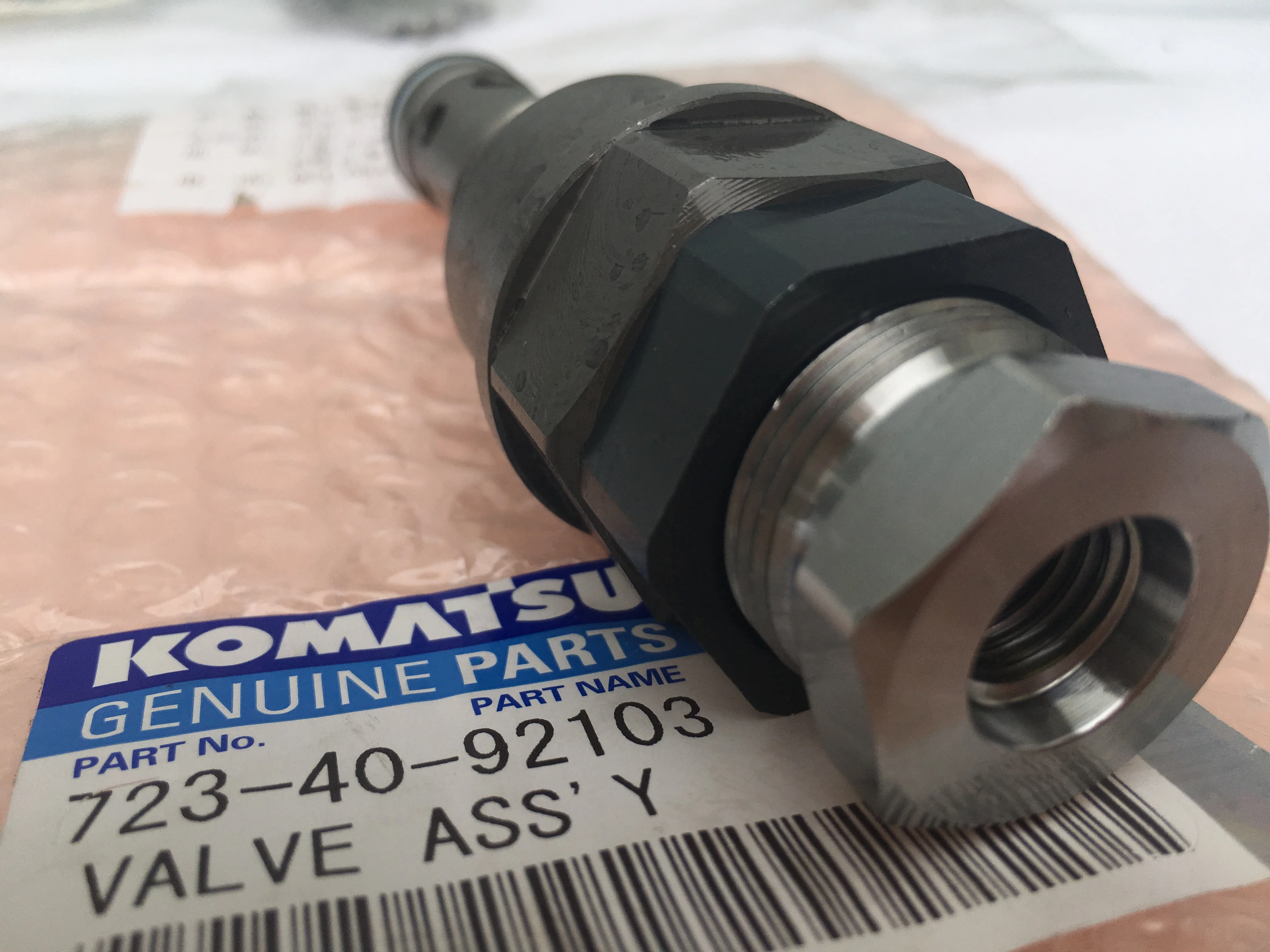 Relief Valve 723-40-92103 for Main Control Valve Excavator Accessories PC300--7 Main Relief Valve