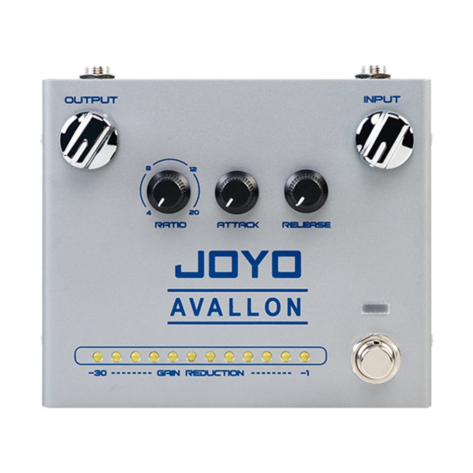 

JOYO R-19 AVALLON Compression Pedal Compressor Guitar Effect with Gain Decay Indicator For Electric Guitar Bass True Bypass