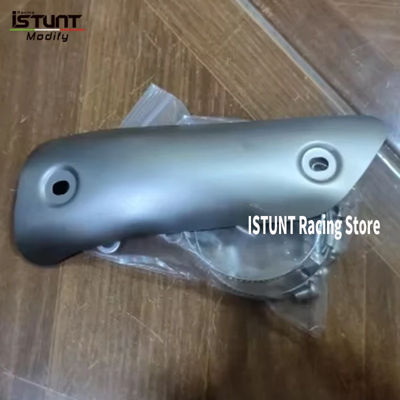 Universal Motorcycle Protector Exhaust Heat Shield Cover Pipe Protector Stainless Steel Carbon Style Guard Anti-scalding Cover