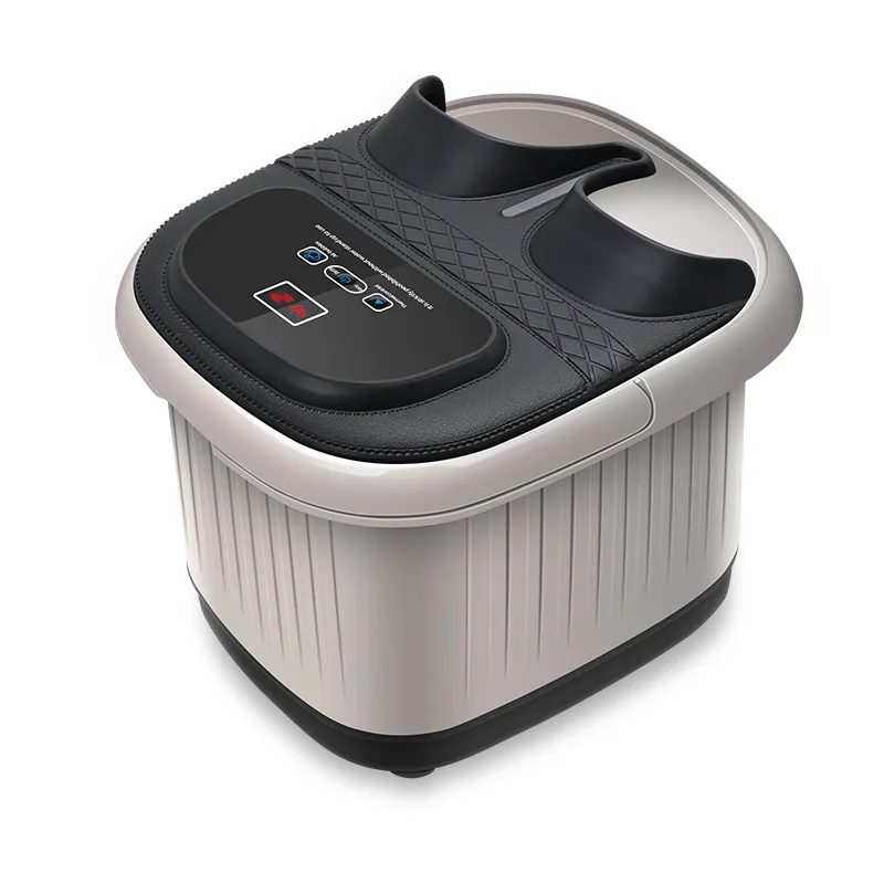 

Electric Bubble Foot Spa Foot Bath Automatic Massage Heated Portable Home Digital Control Bain Pliable Adullte Home Furniture