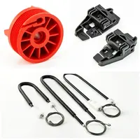 Para Citroen Xsara Coupe Kit de reparación de regulador de ventana delantera izquierda de coche
