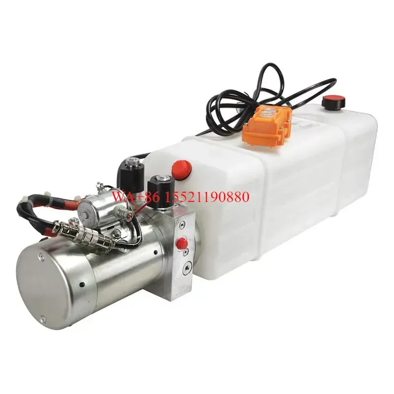 WMWMNU New 24V Hydraulic Power Unit with Pump 0.8kW-4kW Motor 0-250 Bar Pressure for Hydraulics Applications