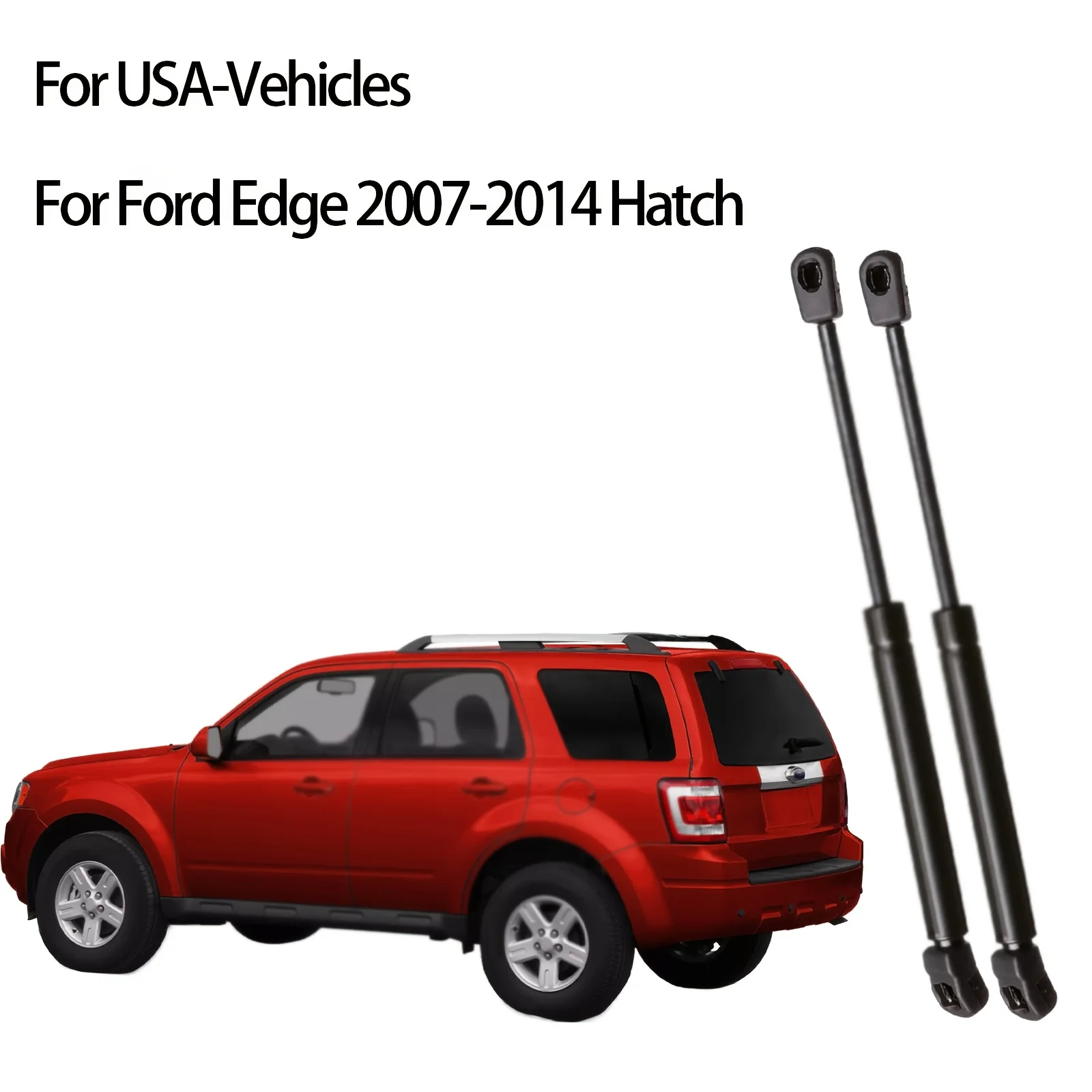 2PCS Liftgate Lift Support Gas Struts Shocks Gas Springs For Ford for Edge 2007-2014 Hatch/Replaces SG304084 6120 7A1Z78406A10A