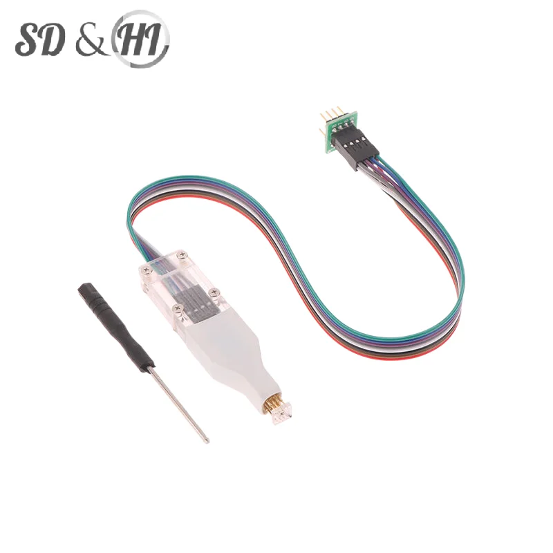 Sop8 W-son 칩 다운로드 번 쓰기 프로브 용수철 바늘 플래시 EEPROM 칩 버너 케이블