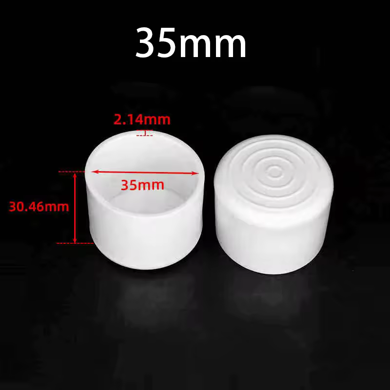 4-30Pcs PVC White Furniture Table Foot Tip Chairs Legs Pad Protector Cover Round/Square Pipe Plug Lid Tube Hole Protection Cap - Image 20