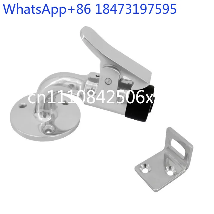 Door suction door touch  touch door holder 316 stainless steel right angle, marine yacht hardware accessories