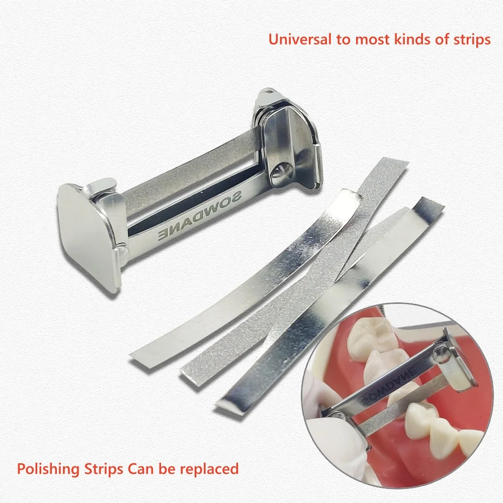 

Dental Enamel Reduction Polishing Material Tool Teeth Whitening Orthodontic Interproximal Enamel Reduction Treatment Polystrips