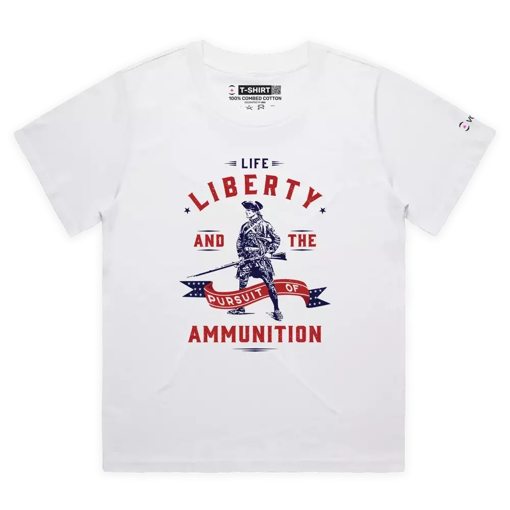 Minuteman Premium T-shirt and the Pursuit of , Satire  High Quality 100%Cotton Short Sleeve