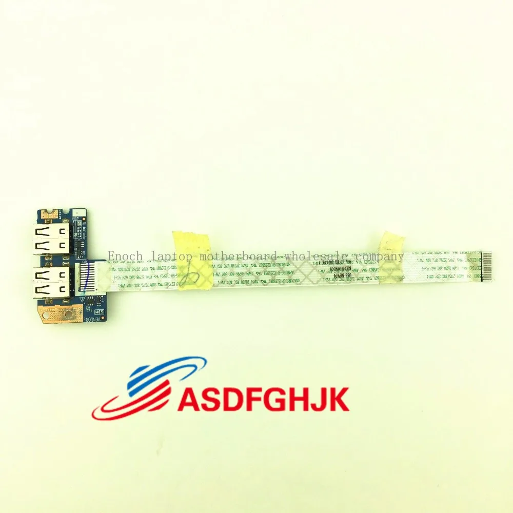 Original FOR ACER Aspire 5733 5742 USB BOARD W Cable PEW71 LS-6581P NBX0000ND00 100% Working Perfect