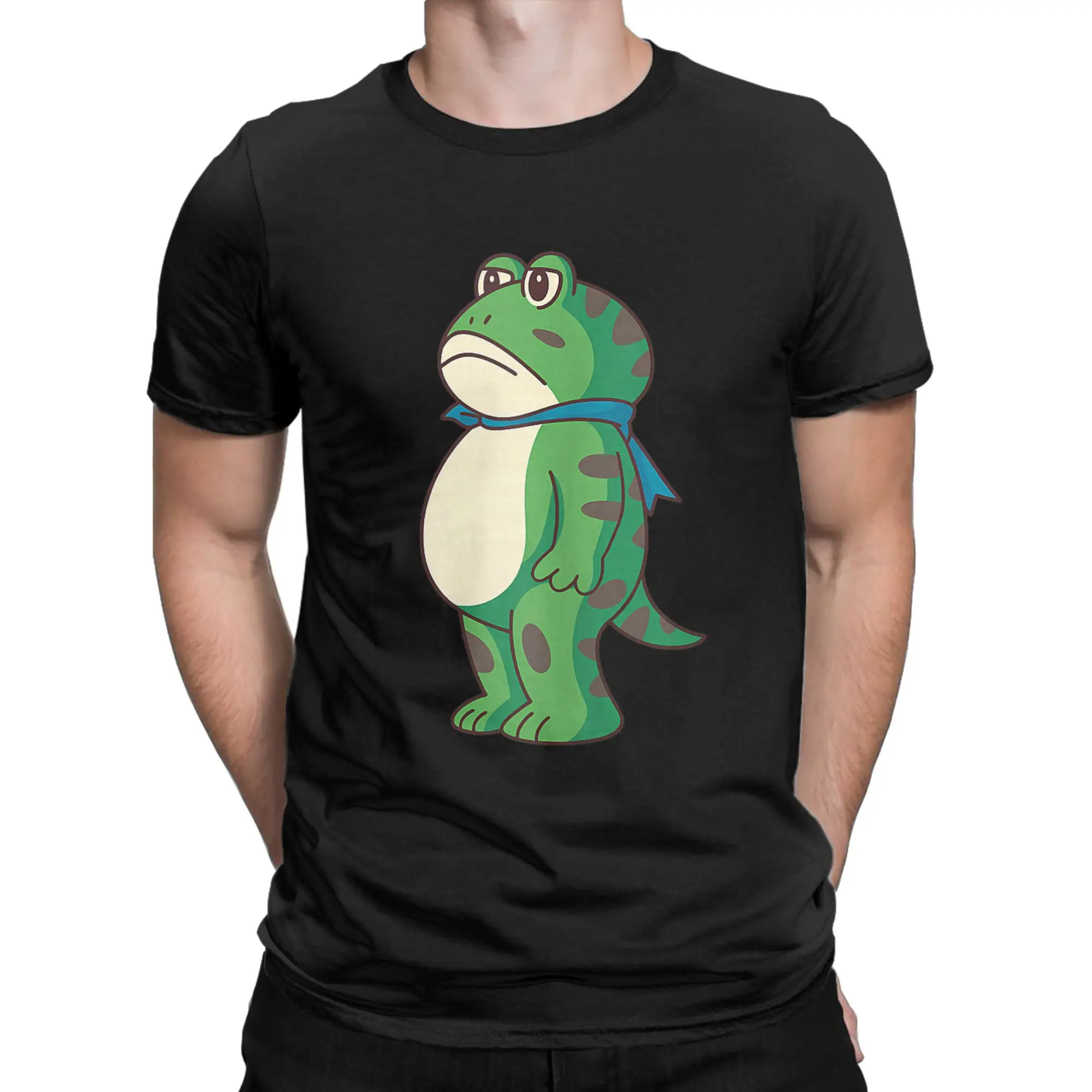 Resist Portland Frog I Stand with Frog T-Shirts for Men  Cool 100% Cotton Tees Crewneck Short Sleeve T Shirts 4XL 5XL Clothing