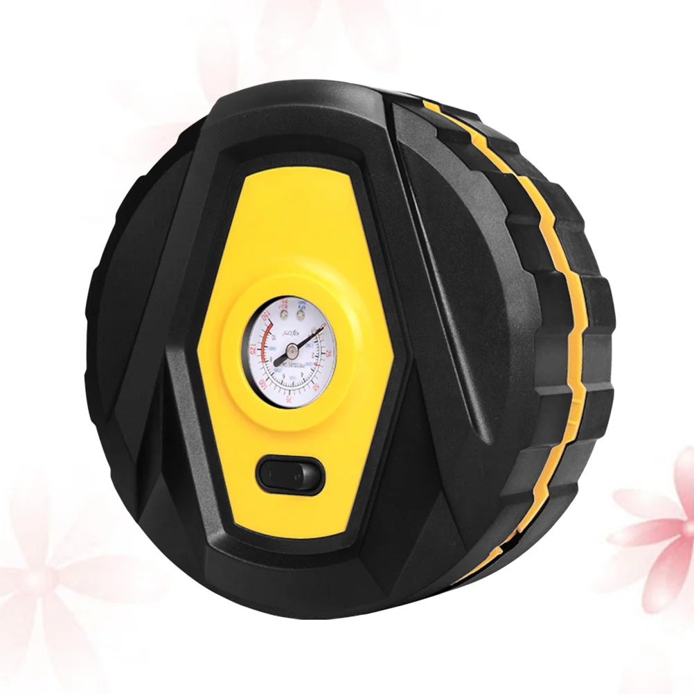 

12V Car Tire Inflator Electric Air Compressor Portable Heavy Duty Led Light Emergency Tool For Suv Motorcycles Bicycles Rv Atv