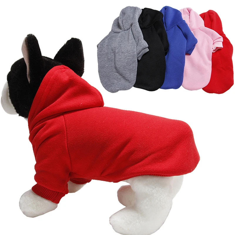 S-XXL Security Pet Clothes Small Cat Hoodie Coat Chihuahua Dog Sweatshirt French Bulldog Warm Puppy Clothes Hoodie For Dogs Cats