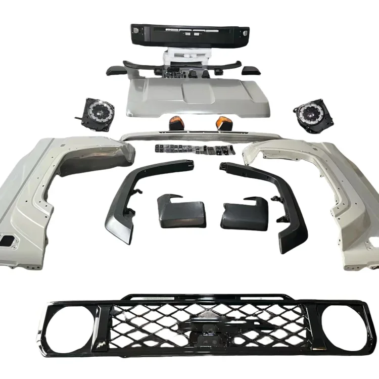 4x4 Accessories Conversion facelift upgrade body kits from Land cruiser76 79 series to New Land Cruiser76  79 2024 JOLY