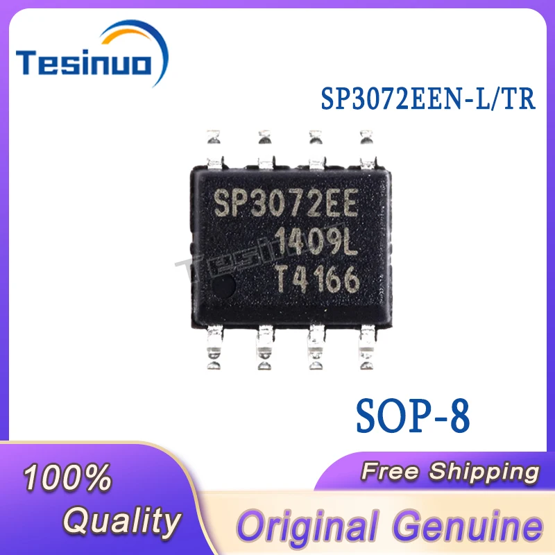 

10/PCS New Original SP3072EEN-L/TR SOP-8 chip transceiver RS-485 3V In Stock