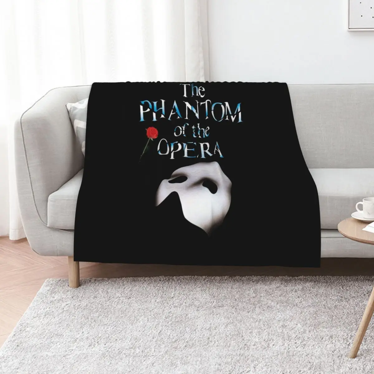 

the great phantom of opera show Throw Blanket Multi-Purpose Sofas Single Warm Blankets