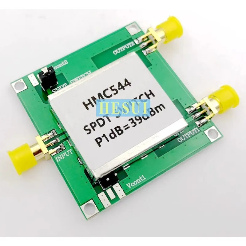 

HMC544A module High input +39dBm 3-5V Control DC- 4GHz RF switch module RF SPDT Switch module board