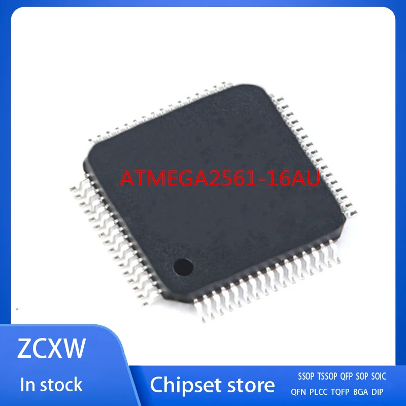 

1PCS/LOT NEW ATMEGA2561-16AU ATMEGA2561V ATMEGA2561 ATMEGA2561 16AU TQFP64