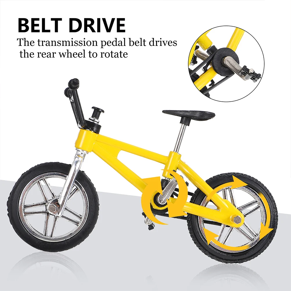 2set Mini Finger Fahrrad Aluminium Legierung Kunststoff Desktop Spiel Stress Relief Freizeit Finger Radfahren Bord Tabletop Mountainbike Für