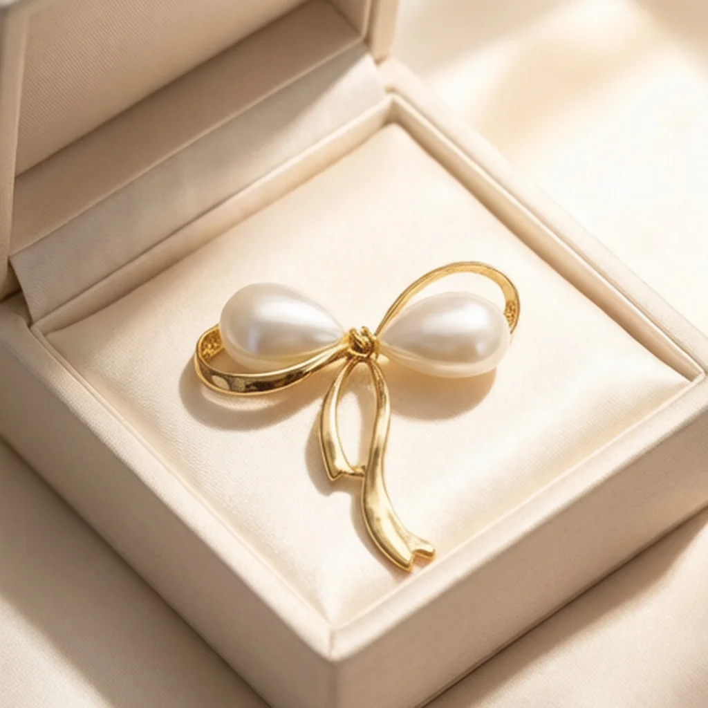 Trend 26 Unique Design Brooch Decorative Pin French Style Business Banquet Brooch Metal Buckle Women's Suit Pin Corsage Shoe Decoration Bow Tie Accessory Silk Clip Distinctive Couple's Accessory Simple Personalized Hidden Clasp High Aesthetic Value Light Luxury Waterproof Bag Accessory