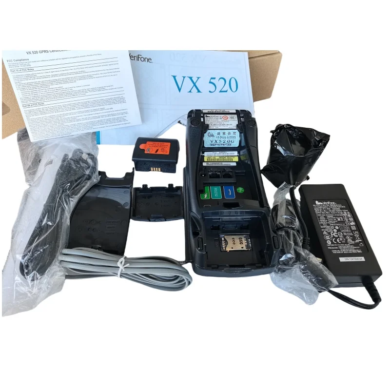 Máquina POS VX520 y repuestos, nuevo Hardware portátil, almohadilla PIN, Hardware, versión móvil GPS