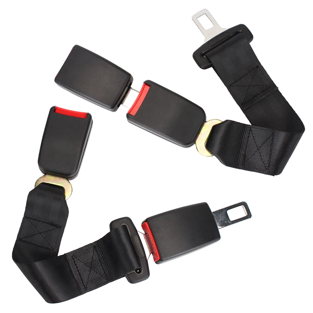 For 20-22MM Tongue Car Seat Belt Clip Extension Plug Buckle Safety Belt Buckle Car Accessories Seat Belt Extender Universal