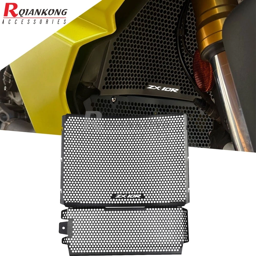 

Motorcycle For Kawasaki Ninja ZX-10R NINJA ZX10R ZX 10R 2021 2022 2023 2024 2025 2026 Radiator Guard Grille Cover Protector