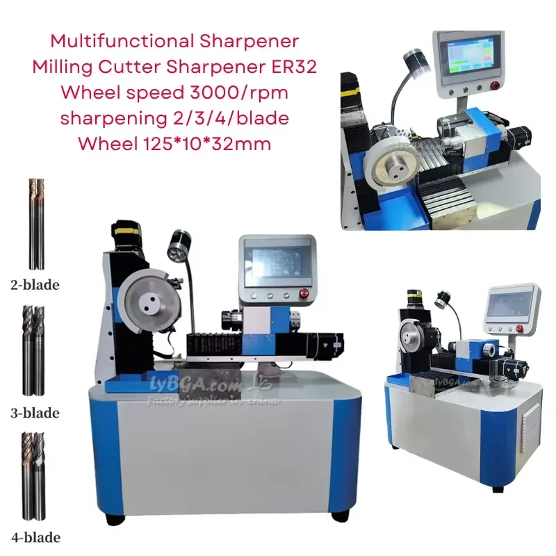 LY Automatic Universal Sharpener Milling Cutter Knife grinder Milling Cutter Grinding Machine 3000/rpm Drill Bit Customizable
