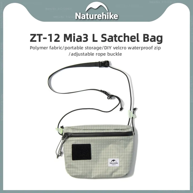 Naturehike Summer Casual Ultra Light Shoulder Bag Outdoor Portable Camping Travel Mini Large Capacity Waterproof Messenger Bag