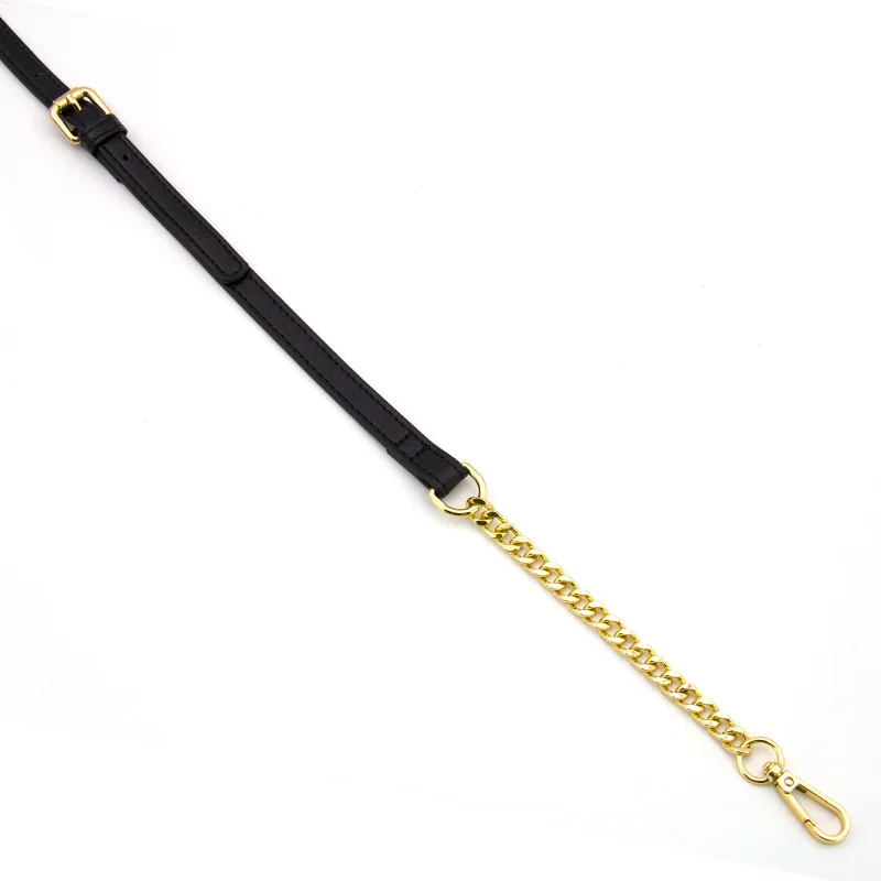 Women 1.5CM Wide Shoulder Bag Strap Chain Strap Crossbody Bag Handles Adjustable Replacement Strap for Bags Belts Correa Bolso