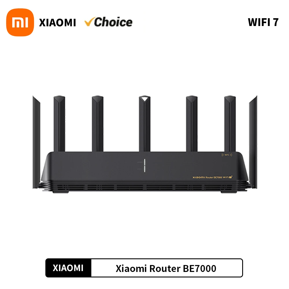 Xiaomi Mi Router BE7000 Tri-Band WiFi Repeater VPN 1GB Mesh USB 3.0 IPTV 4 X 2.5G Ethernet Ports Modem Signal Amplifier