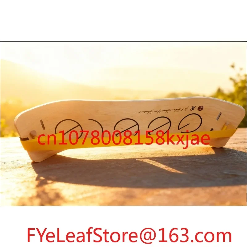 Balance Board Yoga Weaving Simulation Surfing Skiing Training Board Walking Flat Belt Traction Fitness Exercise