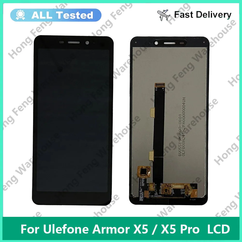 

100% Qulaity Tested For Ulefone Armor X5 Pro LCD Display + Touch Screen LCD 5.5" new For ARMOR X 5 armor x3 lcd sensor