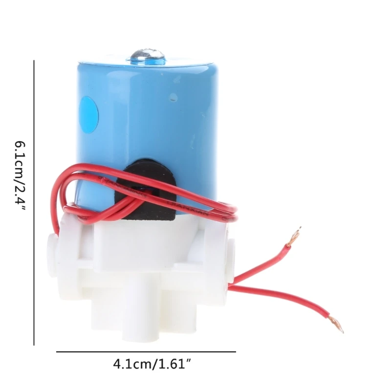 Solenoide entrada agua conexión rápida Y1UB 1/4 "para válvula, máquina doméstica agua pura P