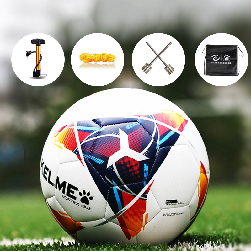  KELME Professional Football Soccer Ball TPU Size 3 Size 4 Size 5 Red Green Goal Team Match Training Balls Machine Sewing 9886130 