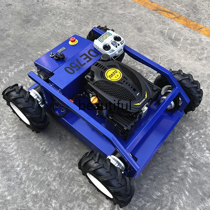 Hot Sell Multifunctional Remote Control Robot Automatic Gasoline Lawn Mower