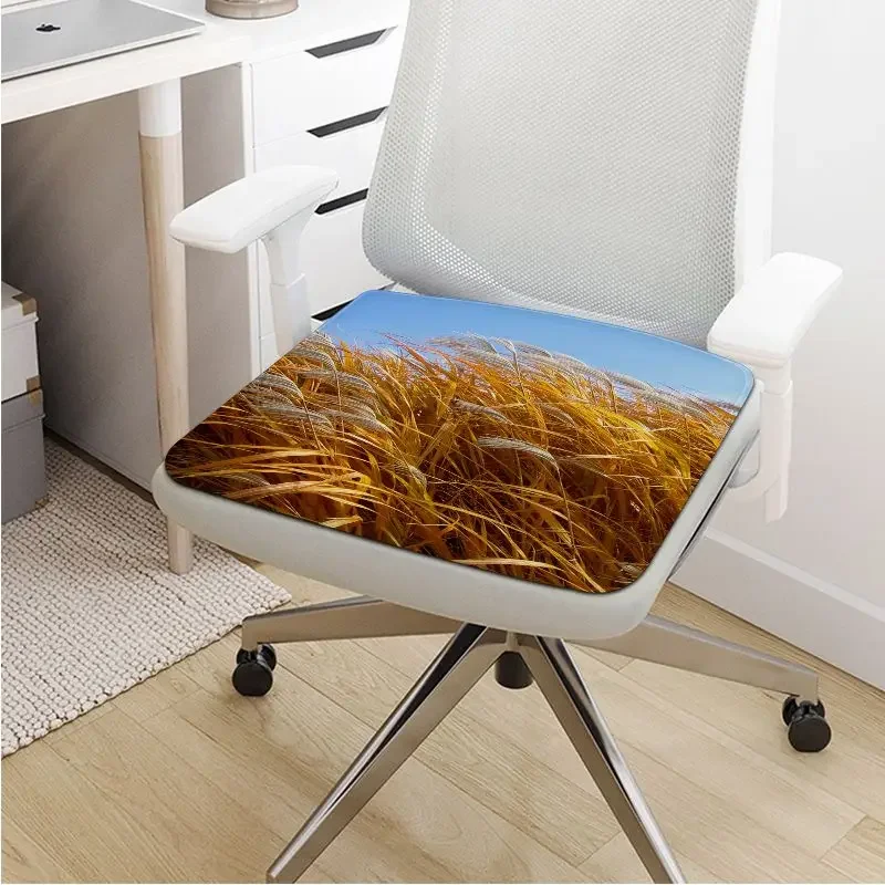 Ear Of Wheat Decorative Meditation Cushion Stool Pad Dining Chair Tatami Seat Cushion Anti-Slip Stool Seat Mat