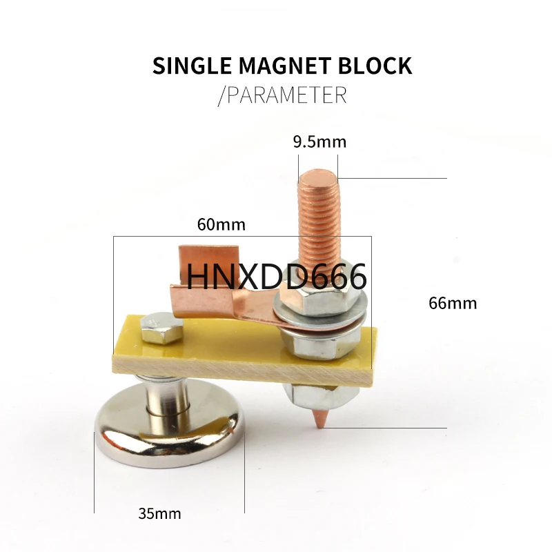 

Сварочный магнит, головка, инструмент для заземления проволоки, 1 шт., сильный магнетизм, машина для ремонта вмятин, аксессуары, держатель сварочного зажима с медным хвостом