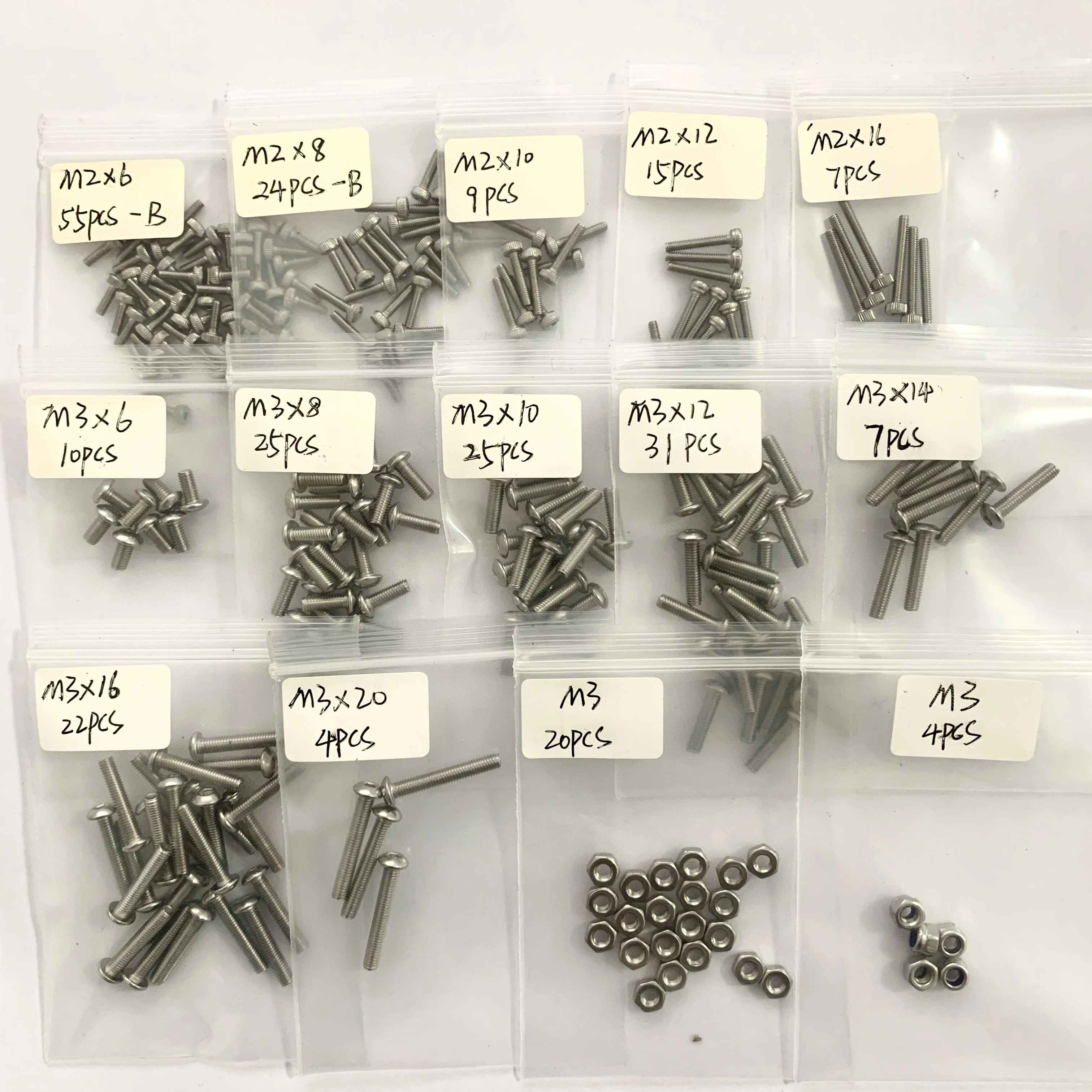 

3DSets Sandy Fasteners Screws and Nuts for Model 11 Sandy Required Hardware 3D Sets RC Car