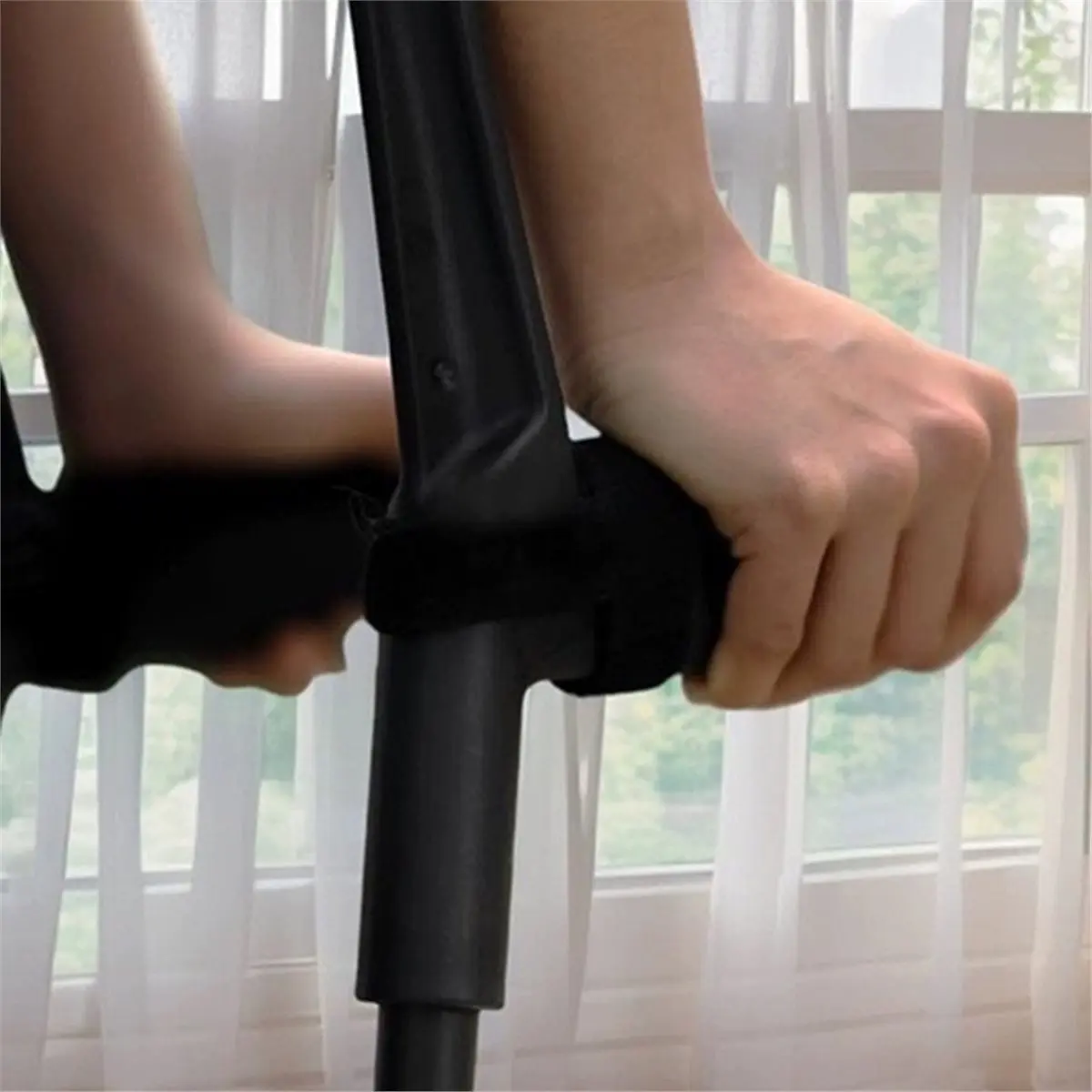 2pcs Forearm Crutch Pads Enhanced Comfort with Moisture-Wicking Fabric and Secure Fit