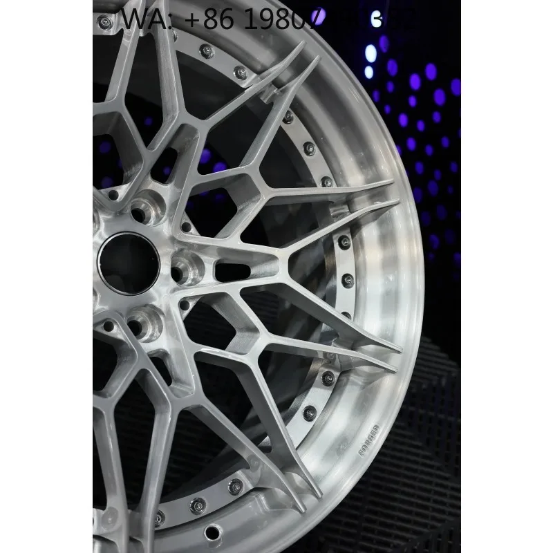 12000-Ton 826M Style 2-Piece Forged Wheels Multi-Spoke Performance Aftermarket Luxury Sport Car Upade Rims