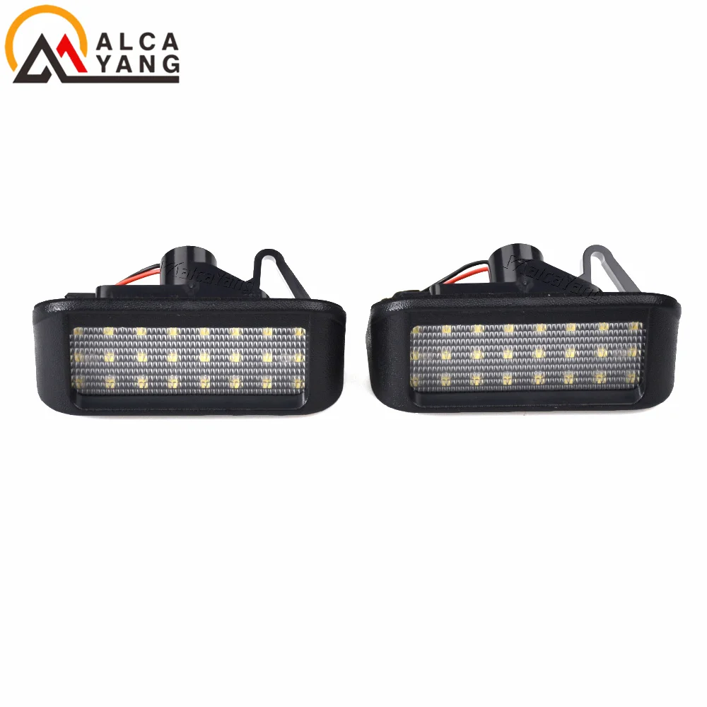 2 Stück Canbus LED-Kennzeichenbeleuchtung für Peugeot Expert Partner Citroen Berlingo Jumpy Fiat Scudo Toyota – Detail 5